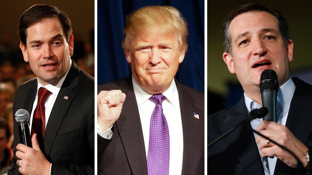 Who has the most momentum going into Super Tuesday?
