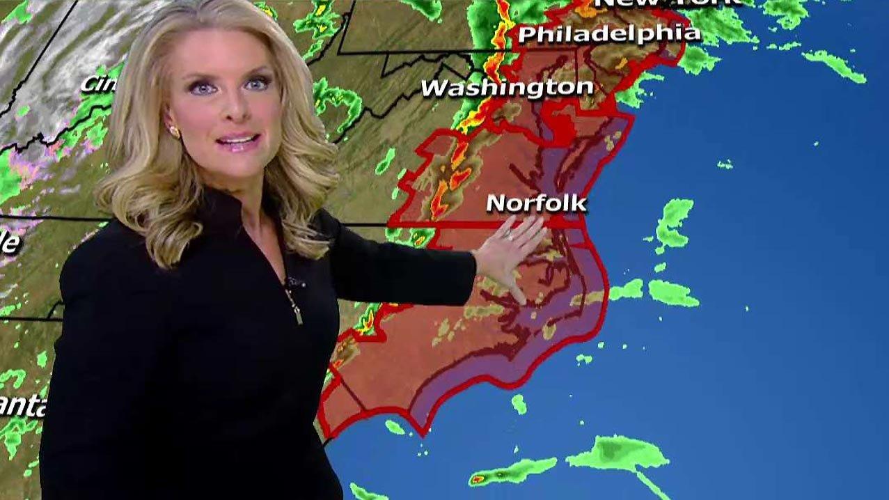 Deadly storm system moves across East Coast