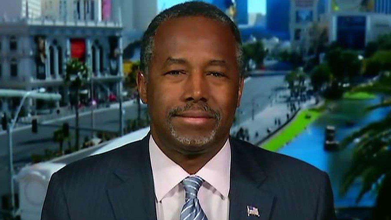 Dr. Carson: Our country is in critical condition