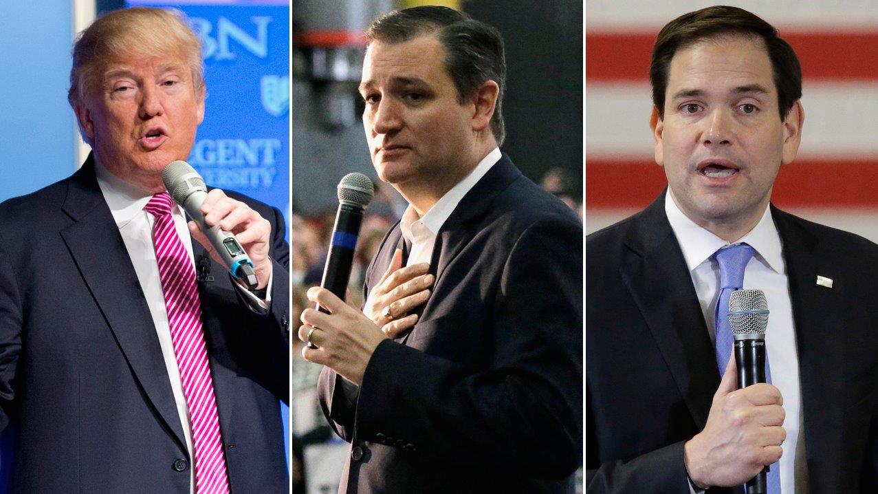 Top GOP candidates battle for Texas and 155 delegates 