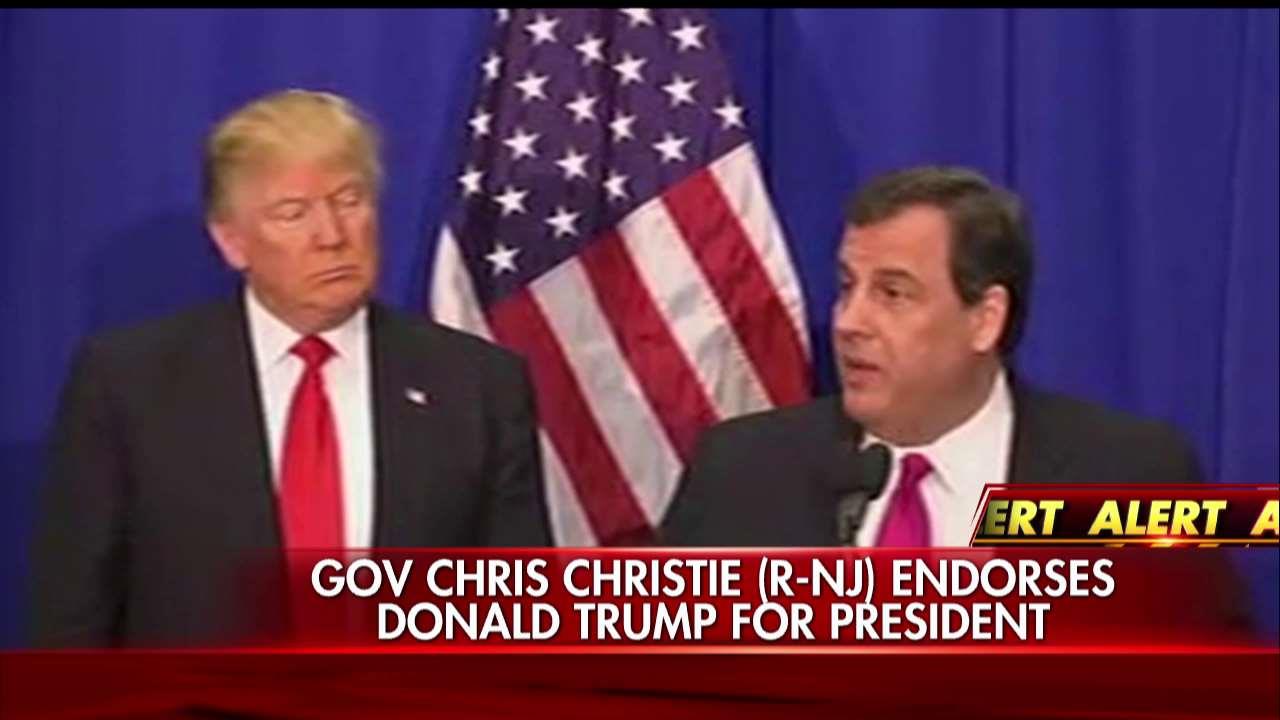 Christie endorses Trump