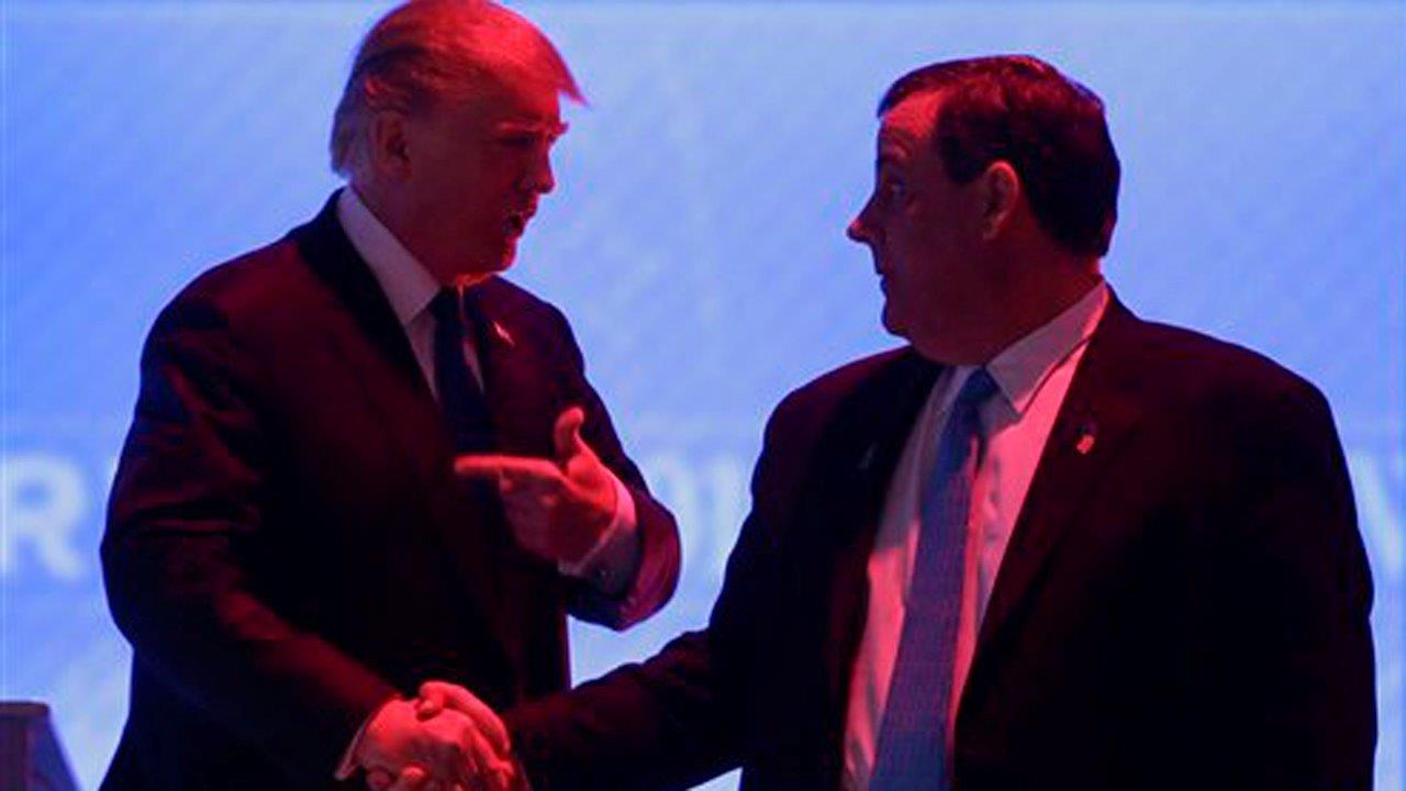 Christie helps Trump shift attention from debate performance