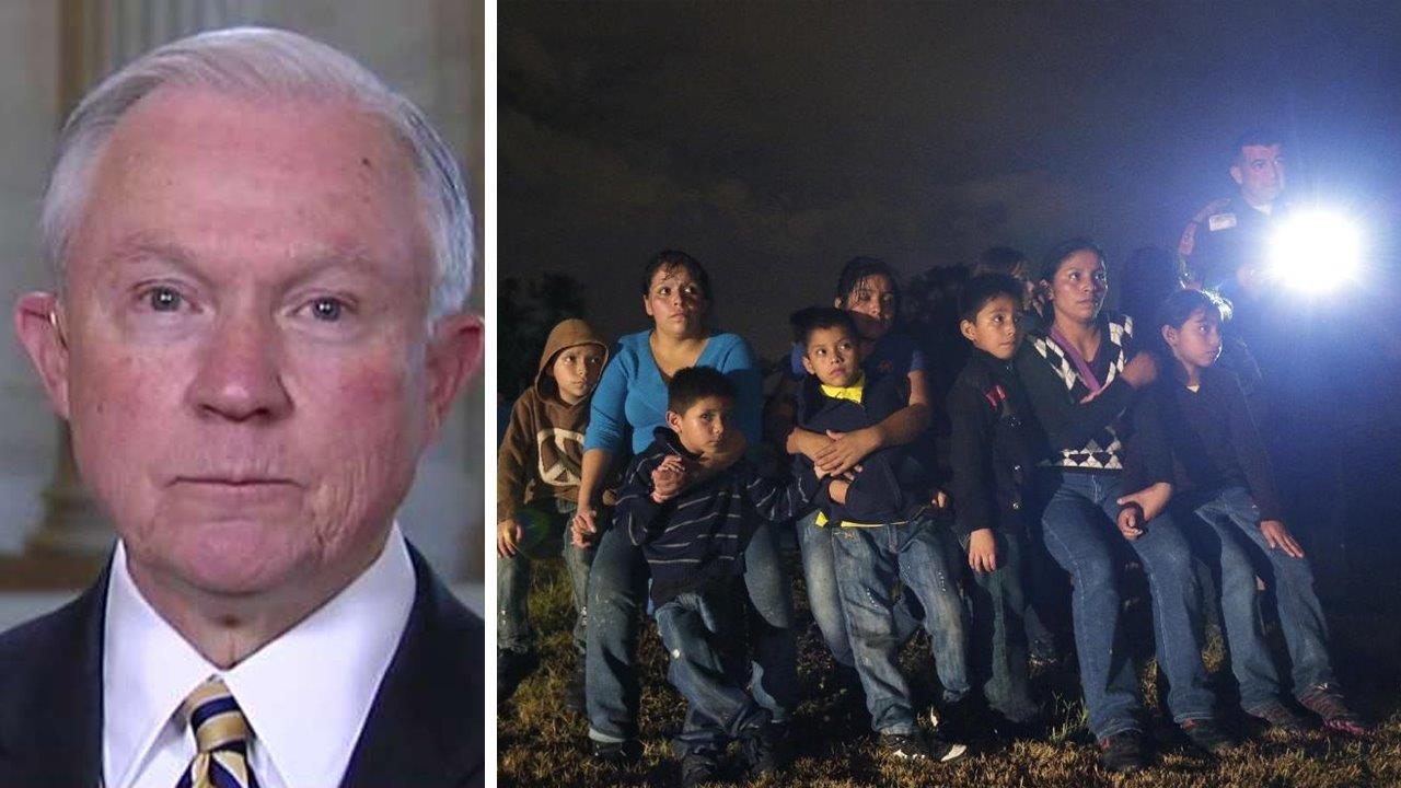 Sessions on how illegal immigration is impacting the race