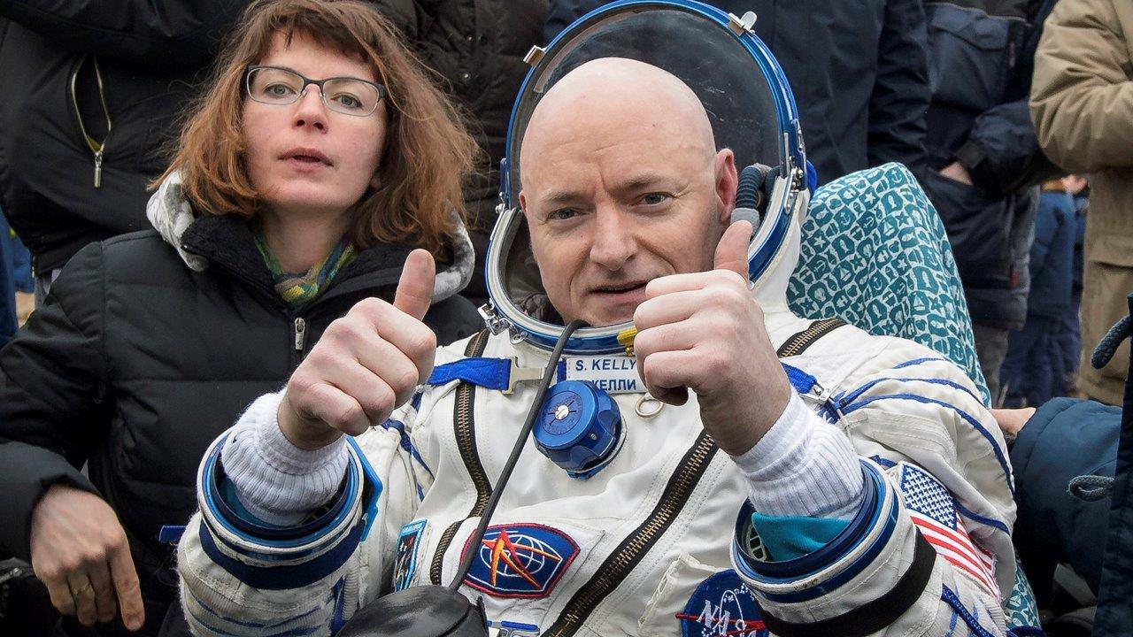 Astronaut Scott Kelly back on Earth after a year in space