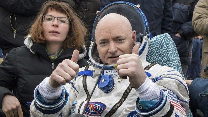 Astronaut Scott Kelly back on Earth after one year in space