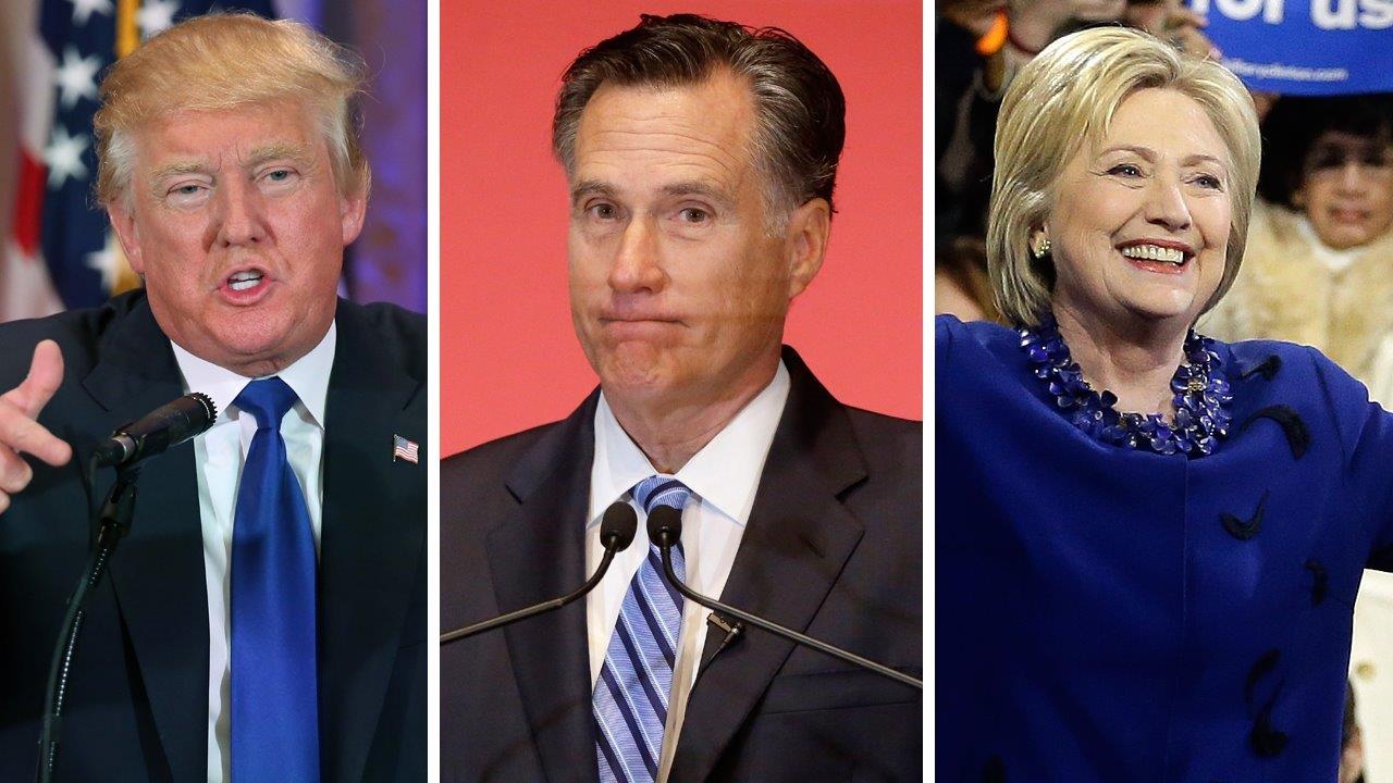 Was Romney out of line by targeting Trump and not Hillary?