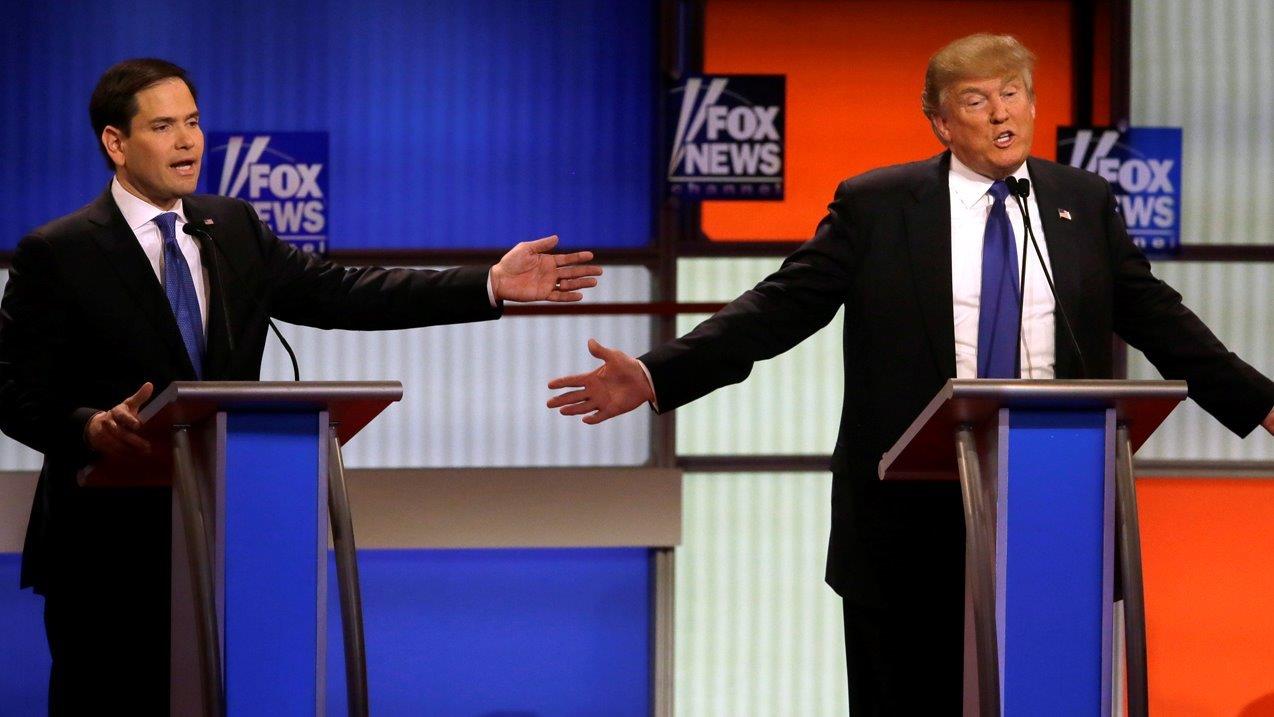 Republican rivals target Trump during Fox debate in Detroit 