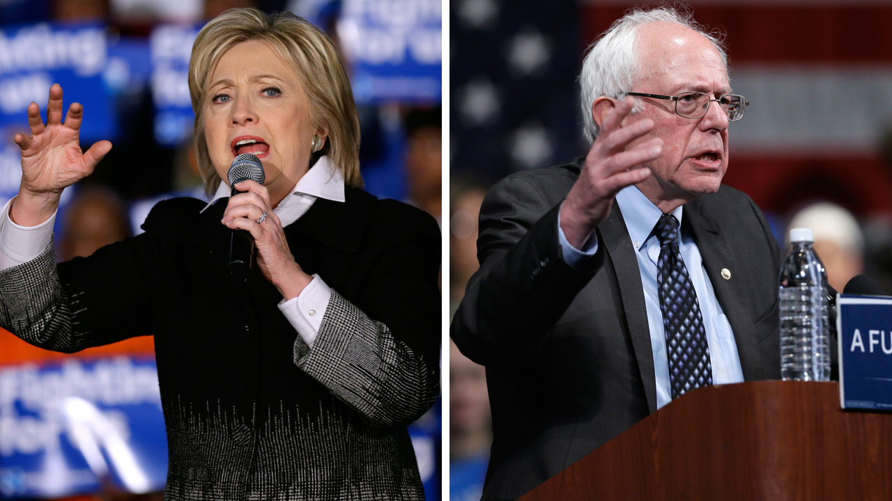 Hillary Clinton, Bernie Sanders face-off in four primaries