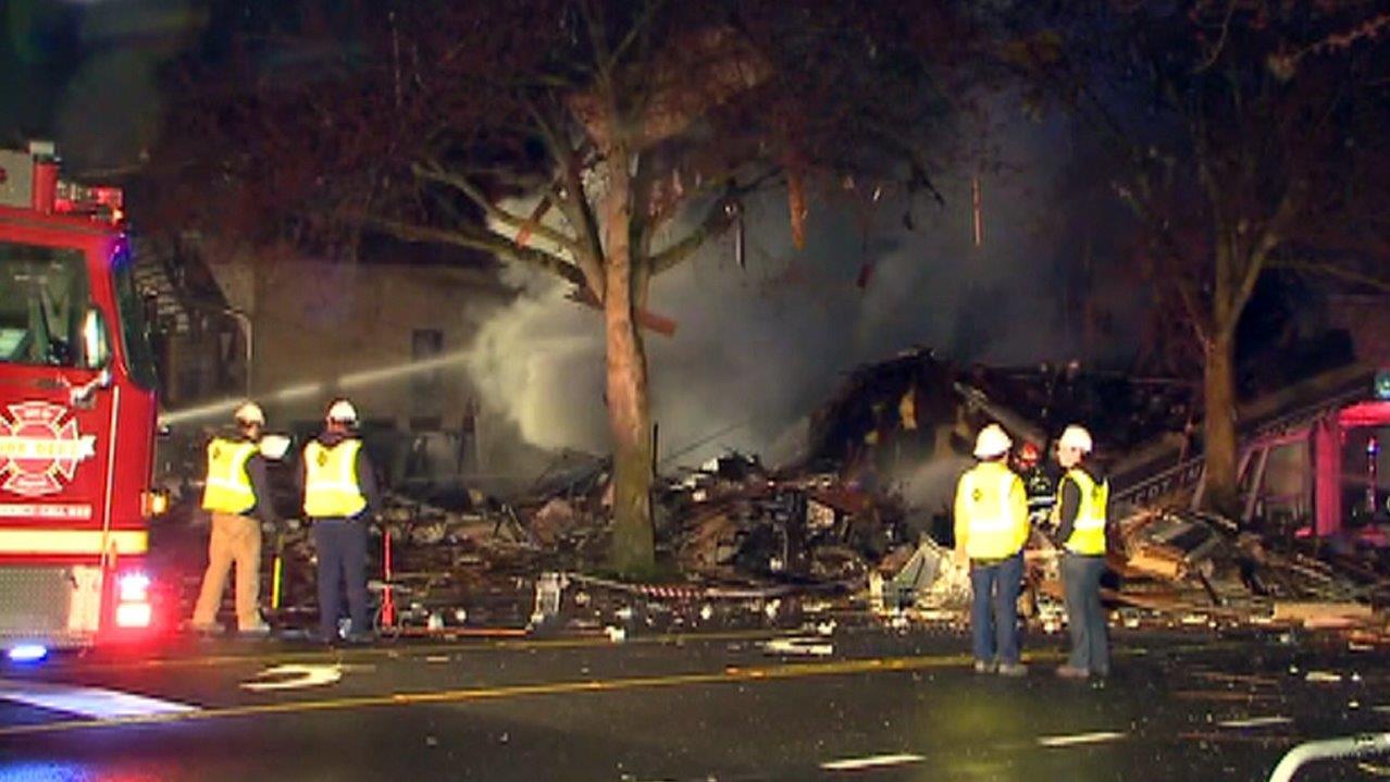 9 firefighters injured after massive explosion in Seattle 