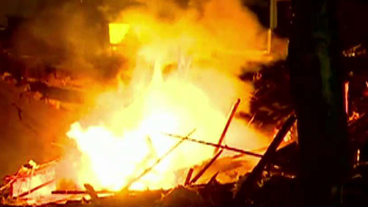 Camera catches the moment Seattle gas explosion happened