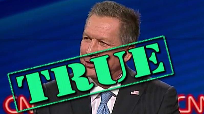 Fact Checking The Candidates In The Cnn Gop Debate Fox News Video
