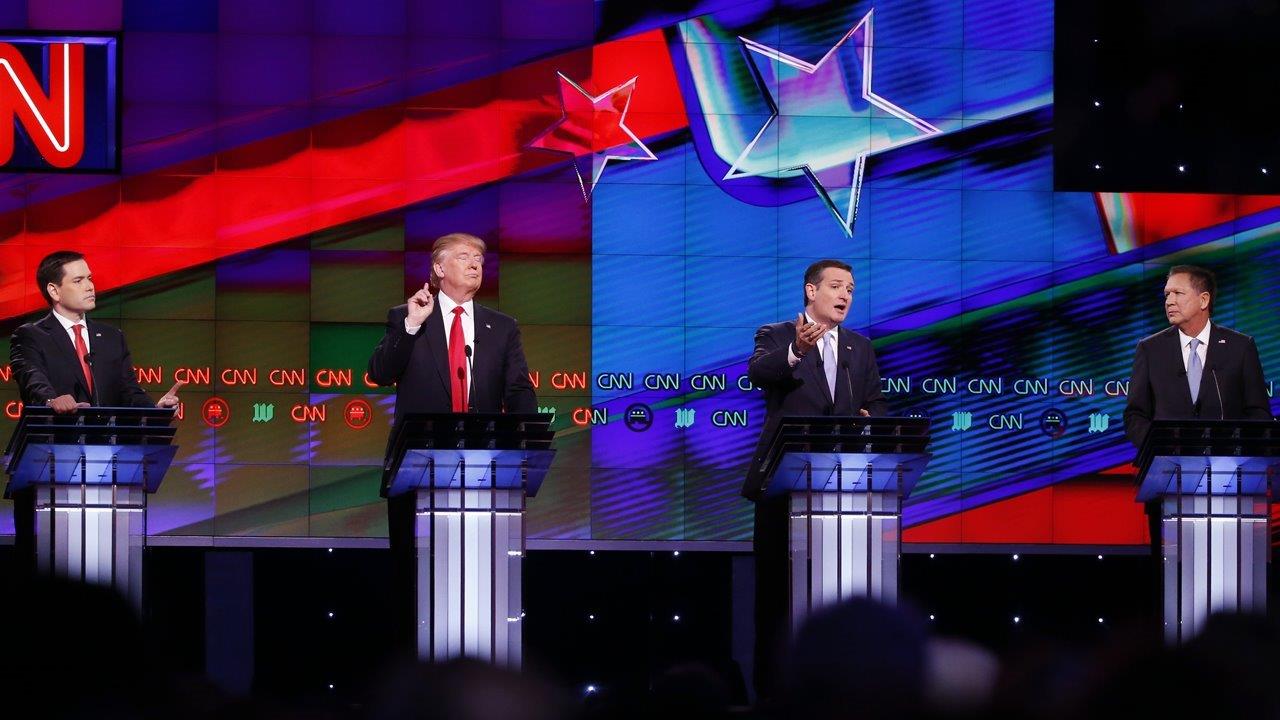 GOP debate pivots from personal attacks to policy