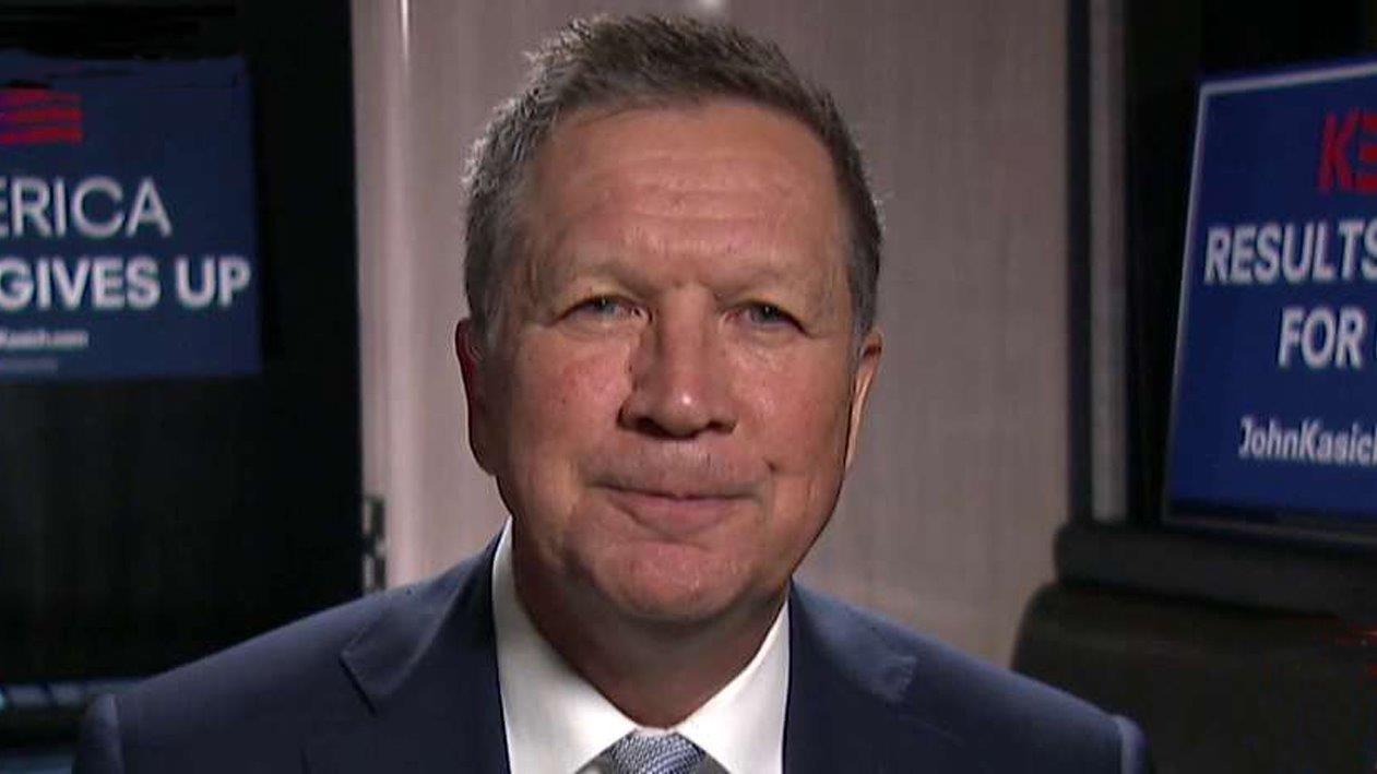 Gov. John Kasich talks about his chances in Ohio