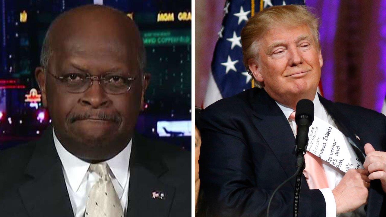 Herman Cain on Donald Trump vs. the GOP establishment