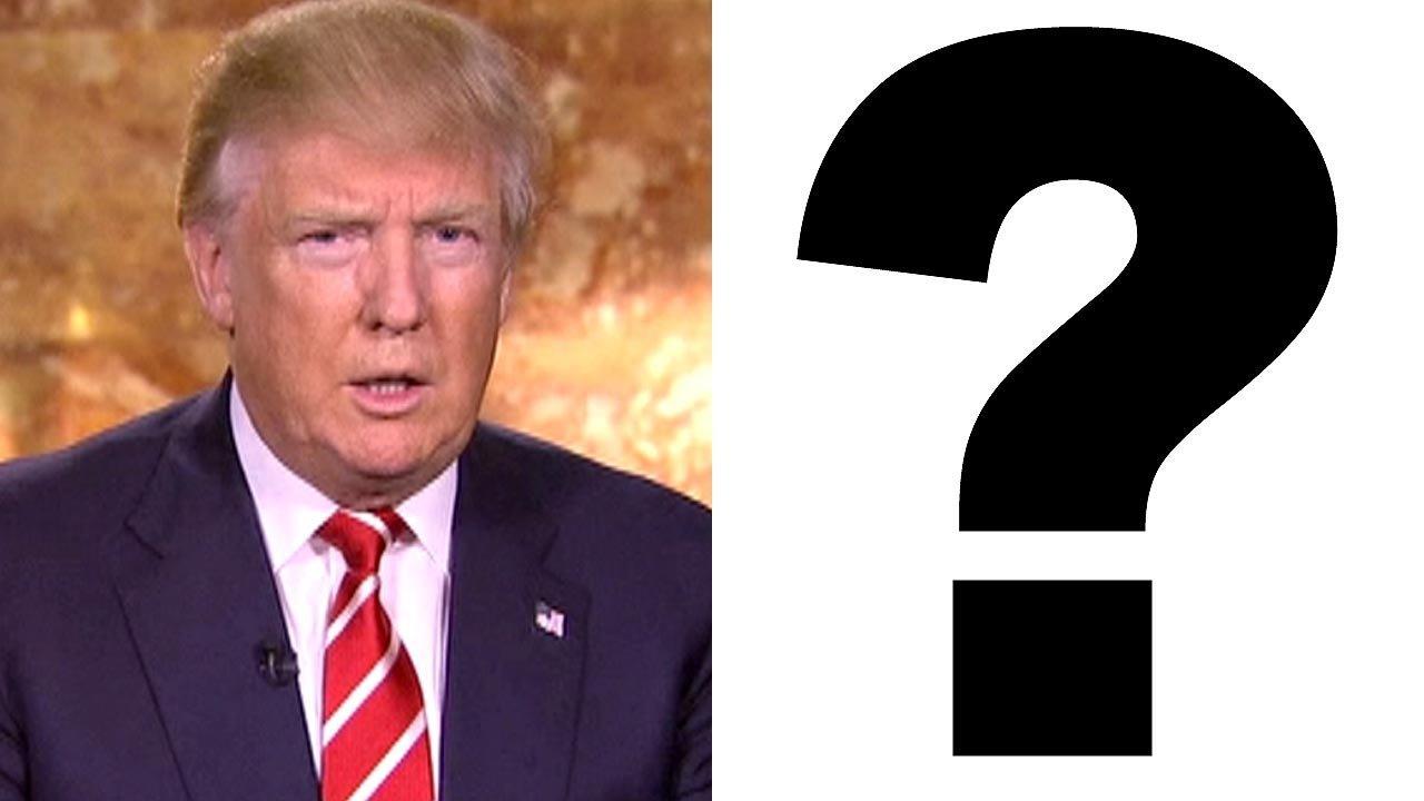 Who would Donald Trump consider for vice president?