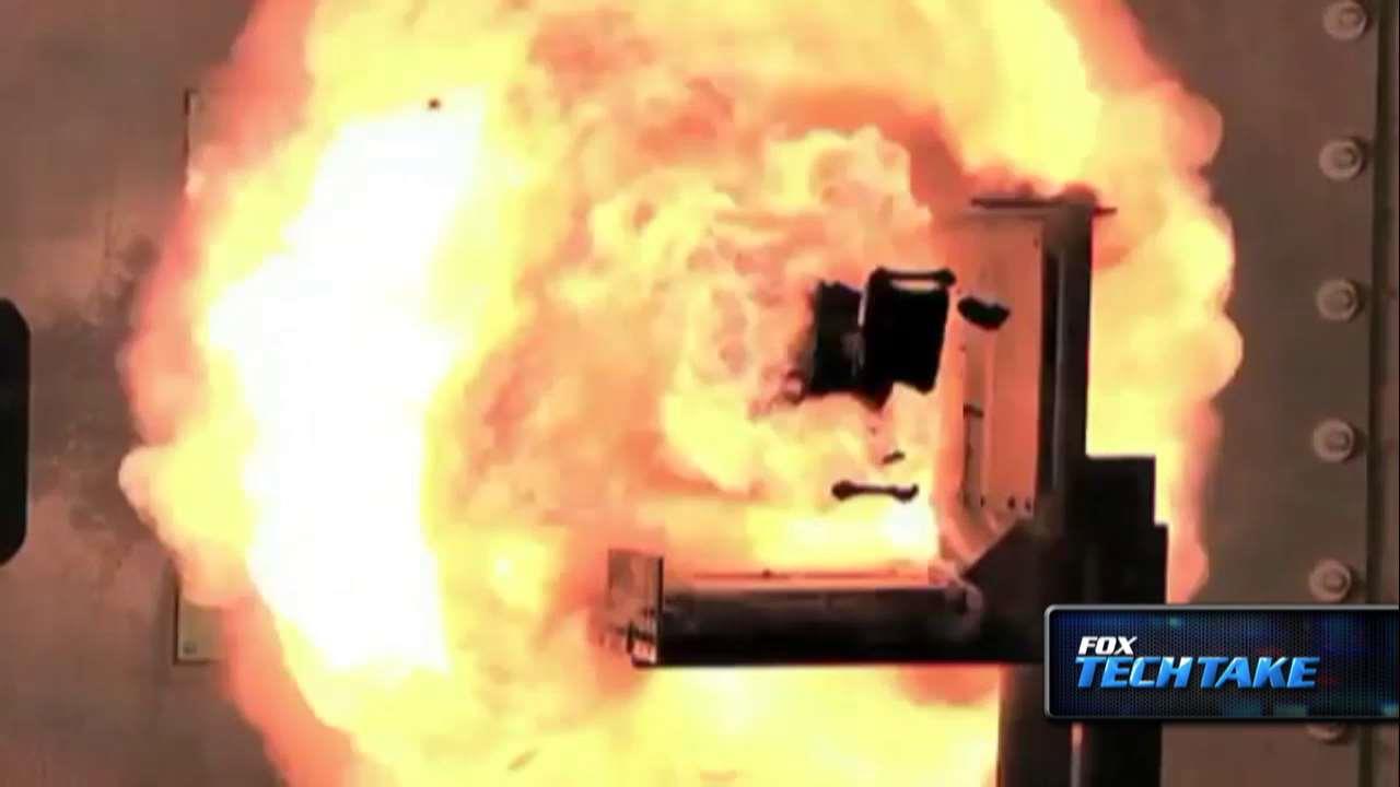 Futuristic military railgun 'bullets' could travel at Mach 6