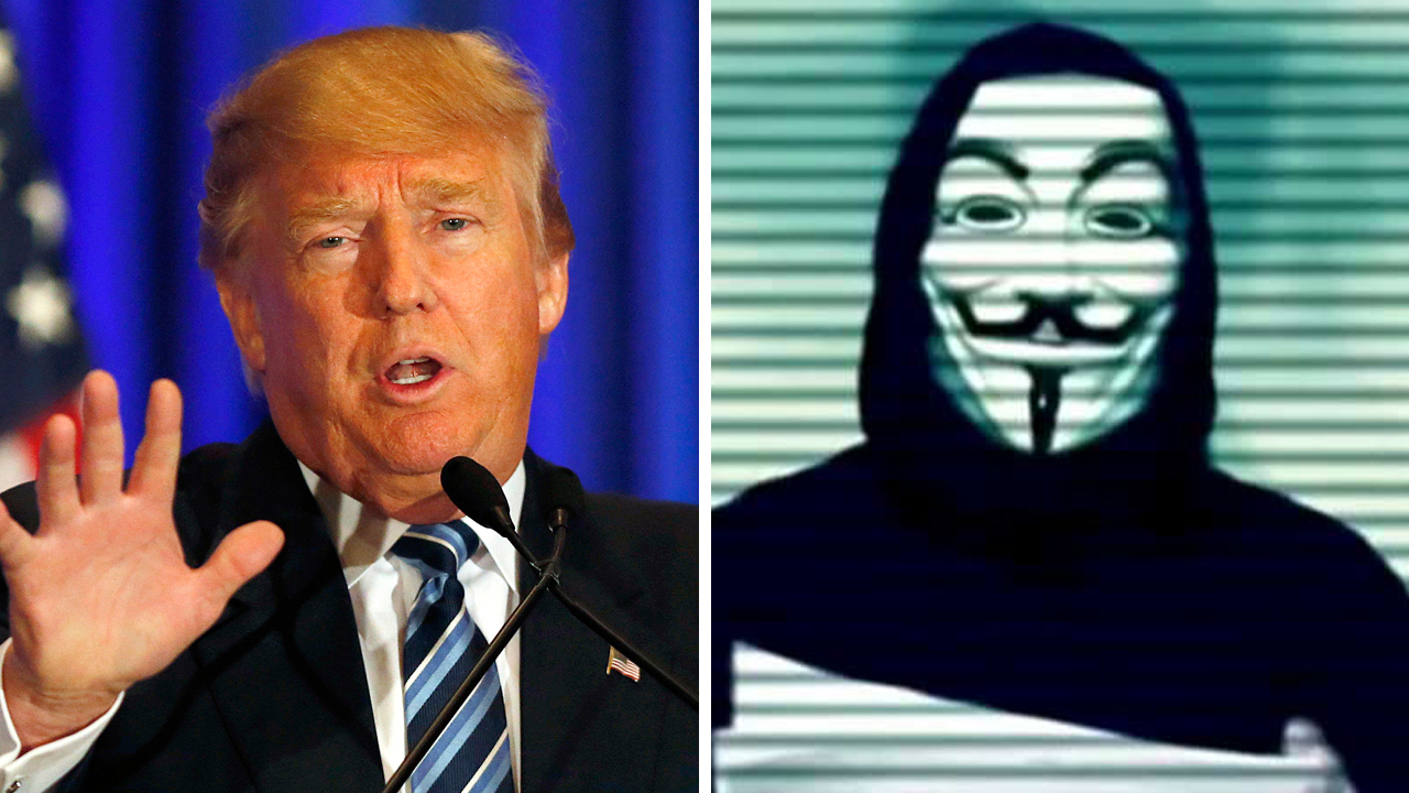 'Anonymous' claims it has hacked Trump's personal info