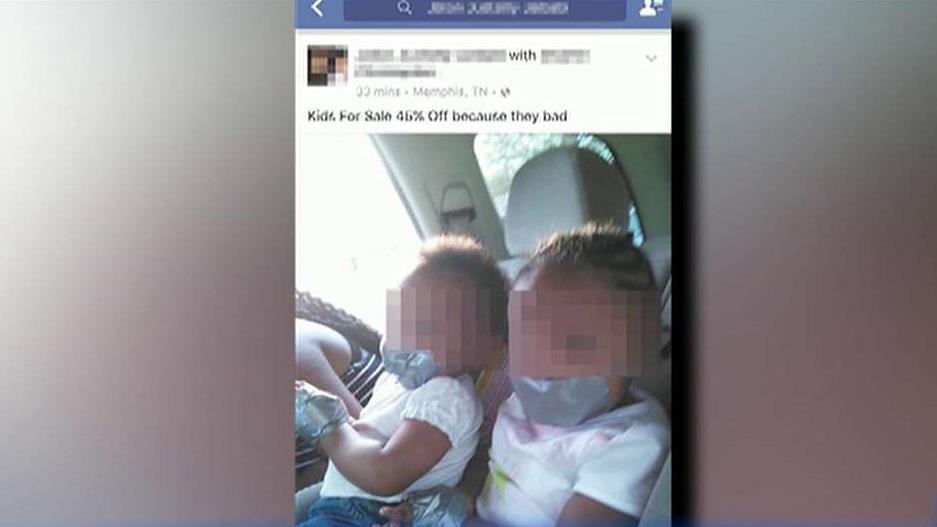 Photo of toddlers with duct-taped mouth sparks outrage