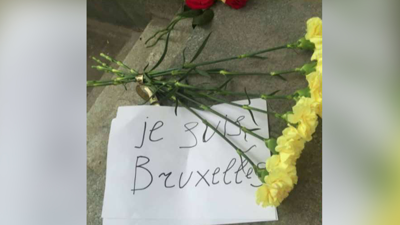 'We stand with Belgium': Show of solidarity spreads online