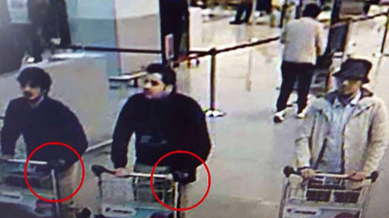 Officials release image of Brussels airport attack suspects