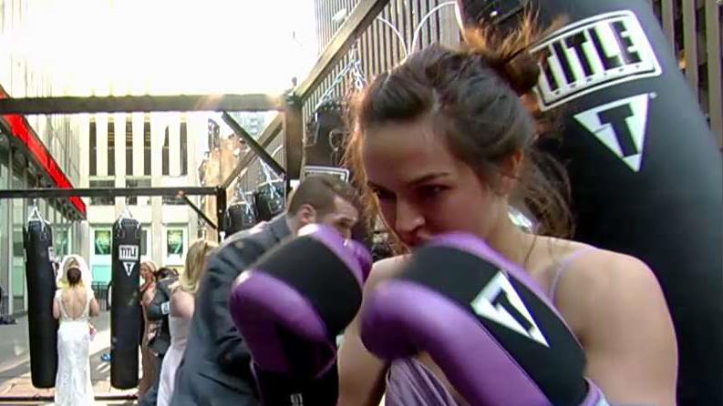 Brides and grooms put 'bridal burn' workout to the test