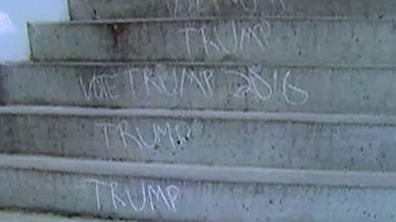 Students offered 'emergency' counseling for Trump chalkings
