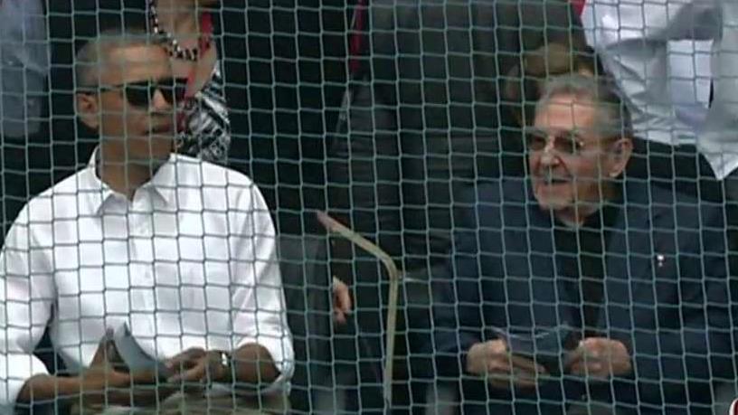 Reporting President Obamas Cuban baseball game attendance