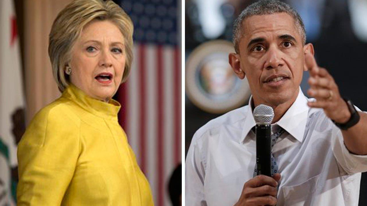 Why Hillary Clinton is dancing away from President Obama