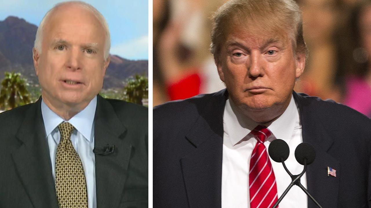 Sen. John McCain sizes up Trump's national security plan