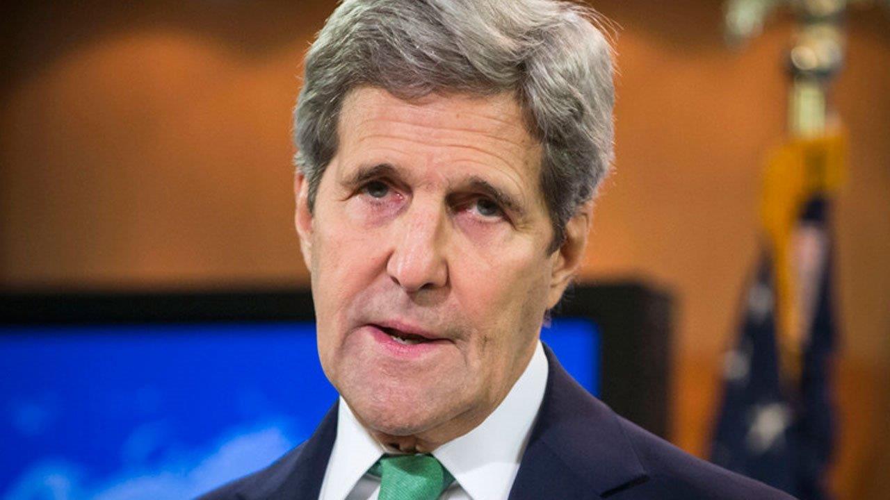 John Kerry criticizing the GOP race