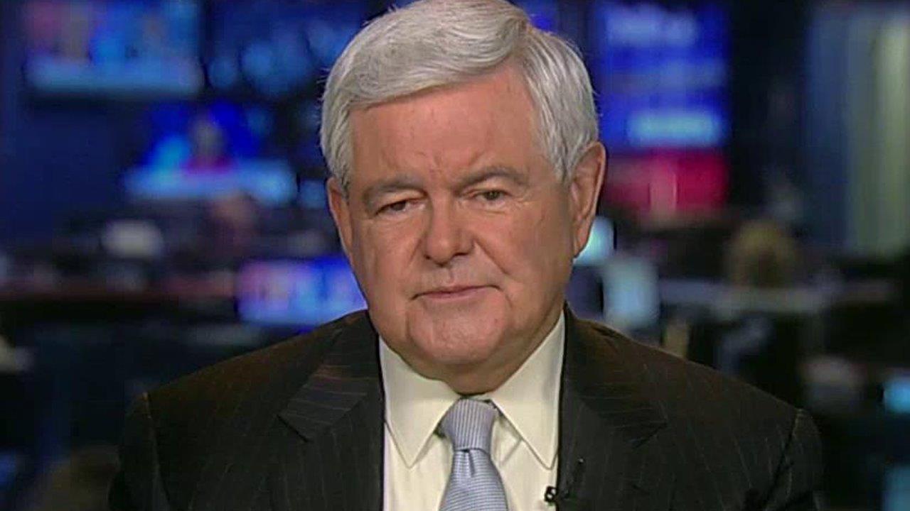 Newt Gingrich weighs in on the battle over delegates