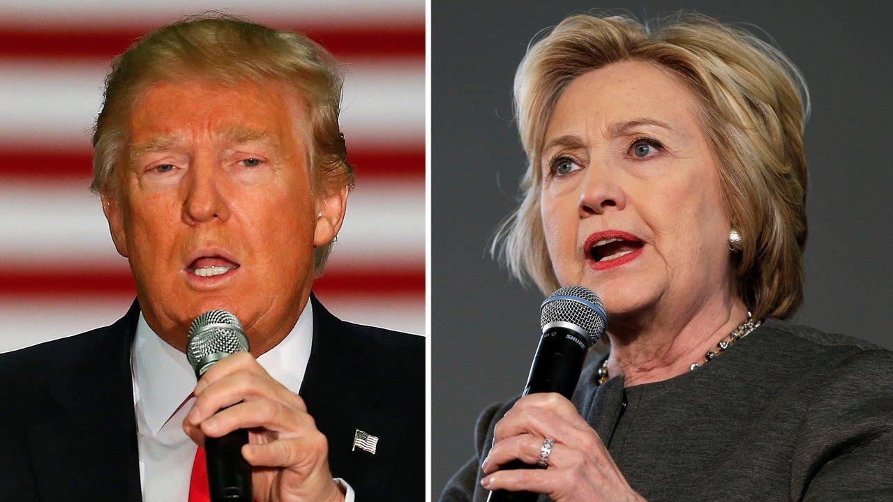Why frontrunners Trump, Clinton are suddenly stumbling