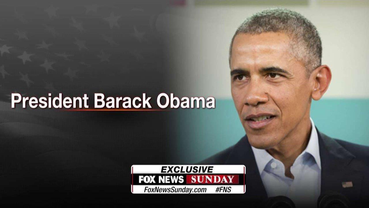 President Obama to appear exclusively on 'Fox News Sunday'