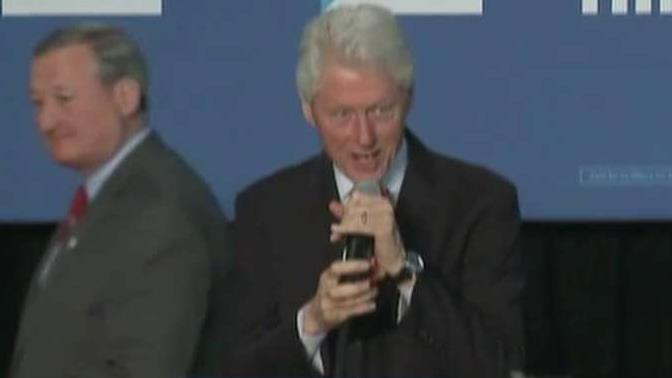 Bill Clinton clashes with Black Lives Matter protesters
