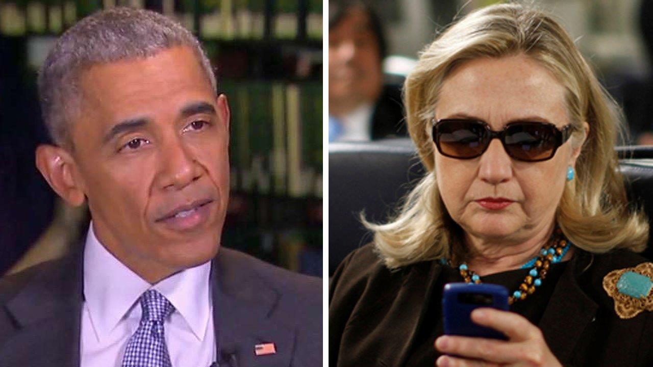 Obama downplays significance of 'classified' Clinton emails