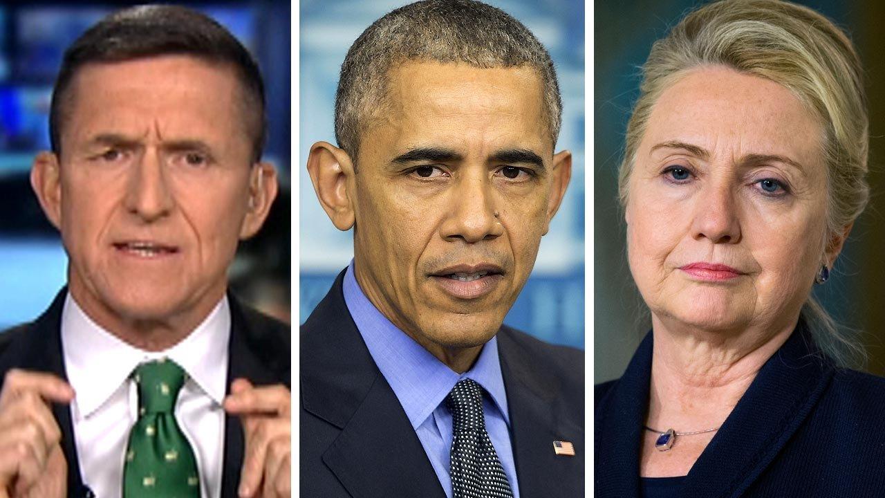 Gen. Flynn on fallout from Obama's defense of Clinton