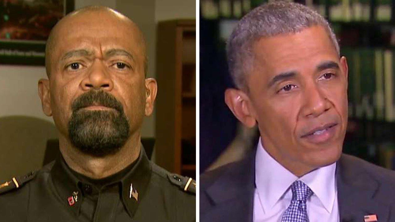 Sheriff Clarke blasts Obama's 'Fox News Sunday' interview