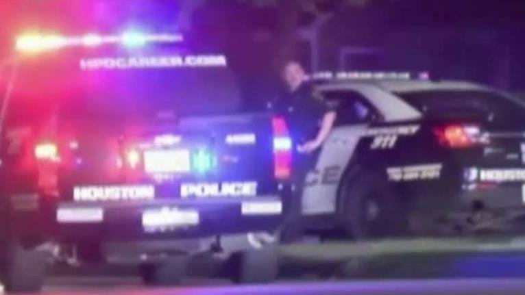 Texas police officer ambushed, shot six times
