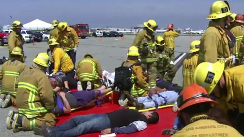 LAX holds drill to simulate emergency, test response