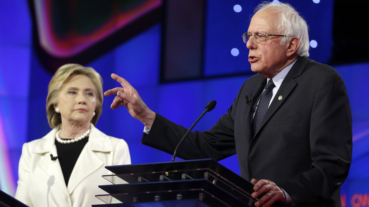 Clinton, Sanders clash in heated debate ahead of NY primary