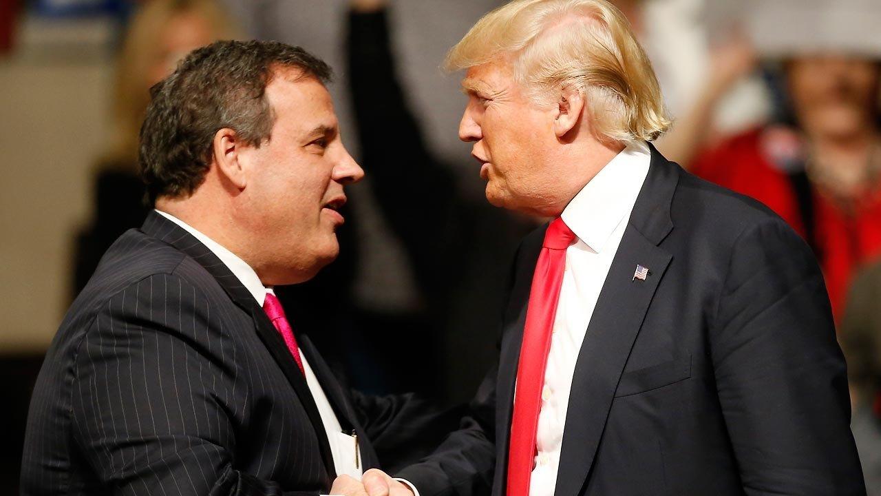Can party boss Christie tip the nomination to Trump?