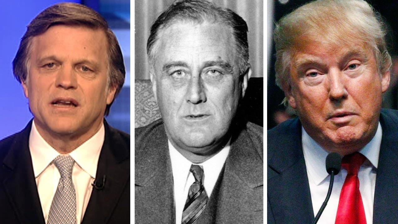 Historian: FDR liked to do big things Trump talks about