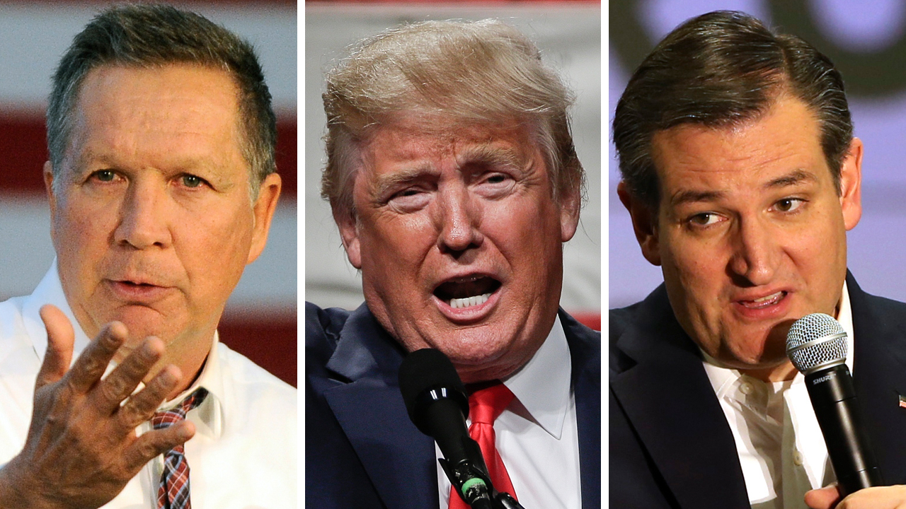 GOP candidates campaign on the eve of New York's primary