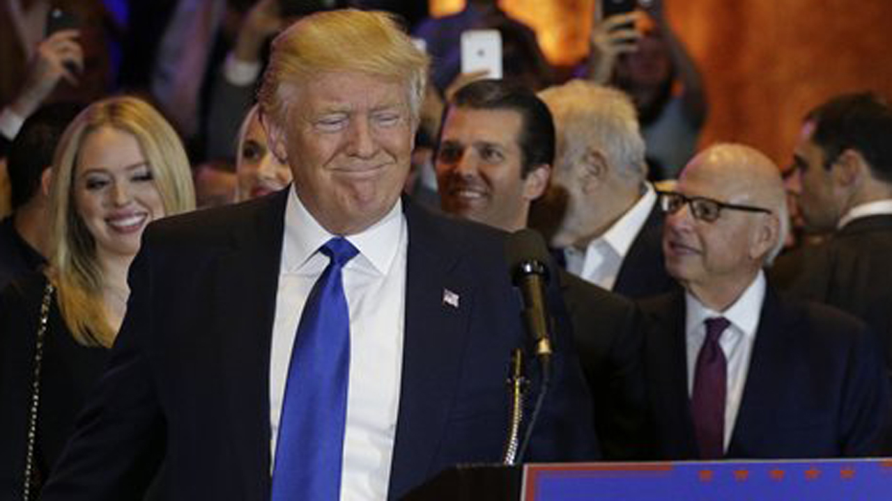 Trump shows restraint in NY primary victory speech