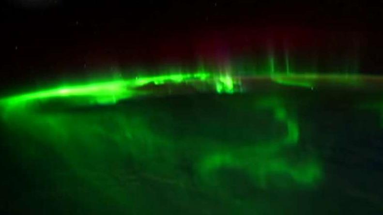 Video captures Aurora Borealis, Aurora Australis from orbit