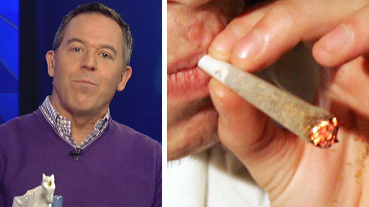 Gutfeld: Pot's inert, but we've used it to enable our sloth