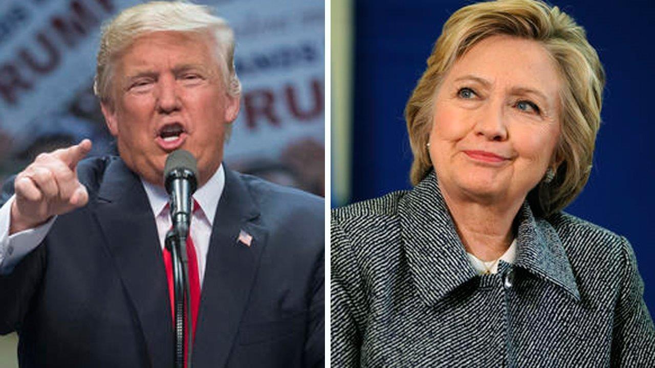 Trump, Clinton hold dueling morning show town halls