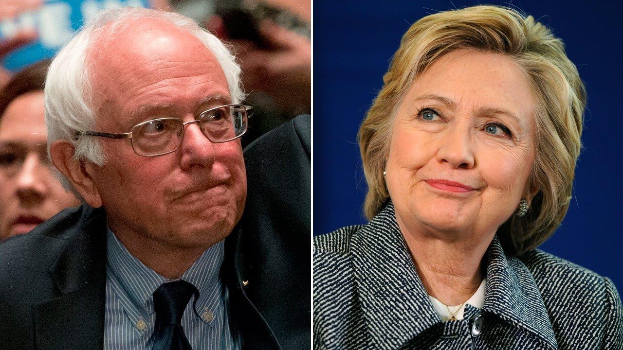 Is Clinton's tone towards Sanders softening? 