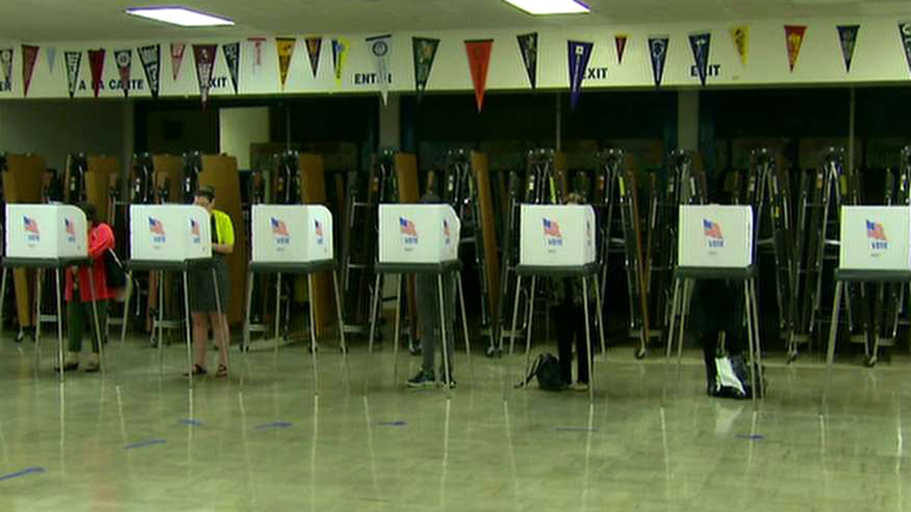 Voters hit polls in Maryland, record turnout expected