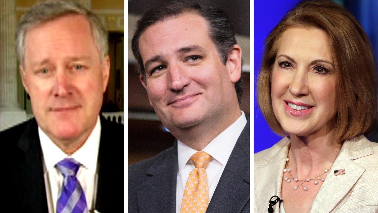 Rep. Meadows tentang bagaimana momentum Fiorina Cruz dapat berubah